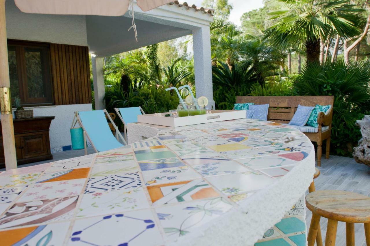 Jungle House - Pineta Is Morus Villa Santa Margherita di Pula Bagian luar foto