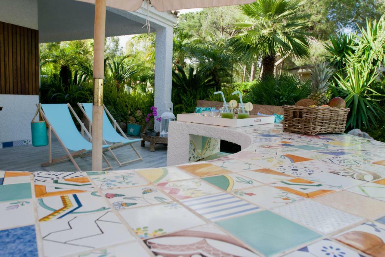 Jungle House - Pineta Is Morus Villa Santa Margherita di Pula Bagian luar foto