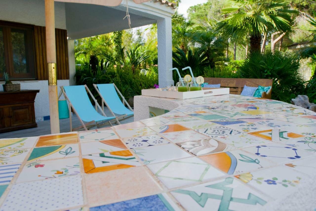 Jungle House - Pineta Is Morus Villa Santa Margherita di Pula Bagian luar foto